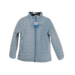 Columbia Jade Point Dkece Lined Jacket Girl Medium Omni Shield Advanced...